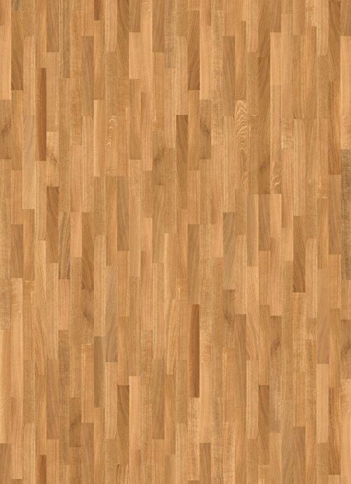 Tölgy Natúr, 3 sávos lakkozott szalagparketta