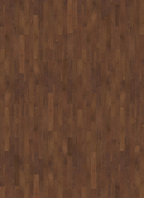 Tölgy Rustic, 3 sávos barna matt lakozott szalagparketta