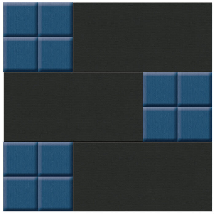 Creawall Mix 205 dekorpanel mintázat 900x900, 15mm
