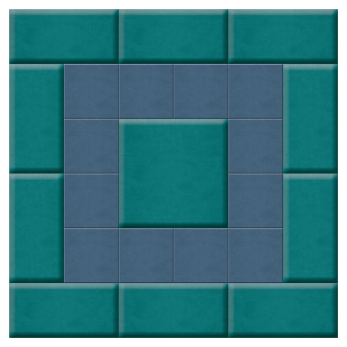 Creawall Mix 211 dekorpanel mintázat 900x900, 15mm