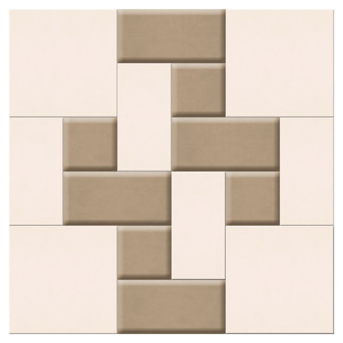 Creawall Mix 216 dekorpanel mintázat 900x900, 15mm